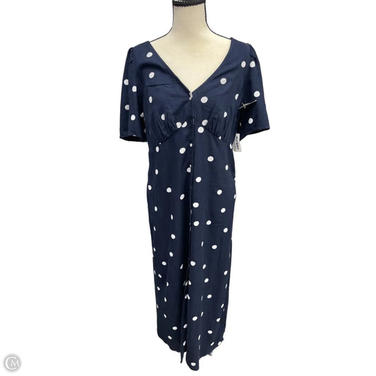 Dress Casual Maxi By Old Navy In Navy, Size: M