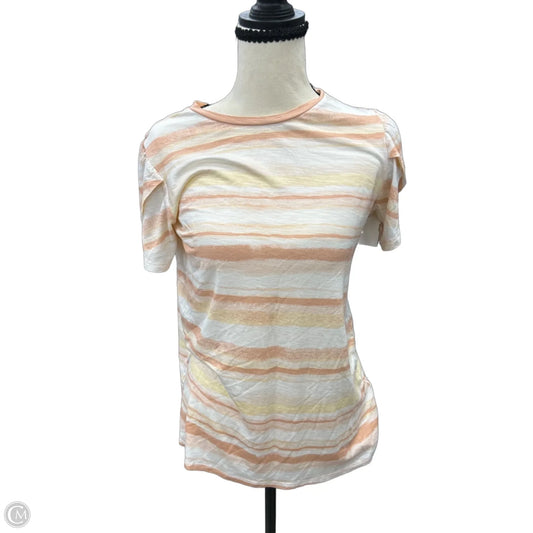 Top Short Sleeve By Lularoe In Orange, Size: Xs