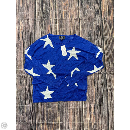 Sweater By Clothes Mentor In Blue, Size: S