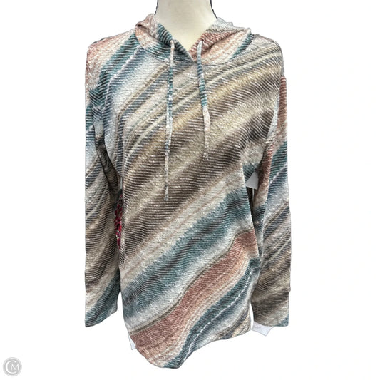 Top Long Sleeve By Christopher And Banks In Green, Size: M