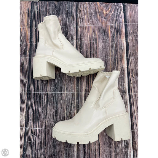 Boots Ankle Heels By Dream Pairs In Cream, Size: 8