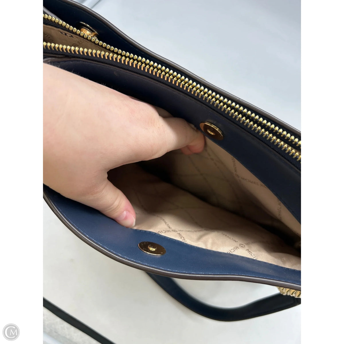 Handbag Designer By Michael Kors, Size: Large