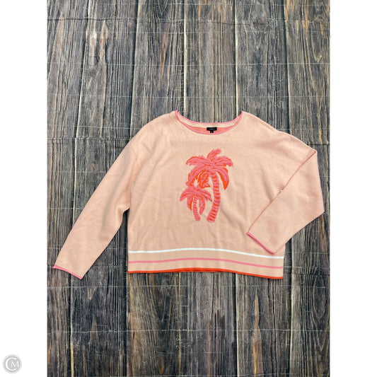 Sweater By Talbots In Pink, Size: Xl