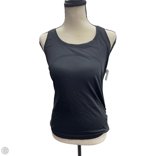 Athletic Tank Top By Lululemon In Black, Size: 6