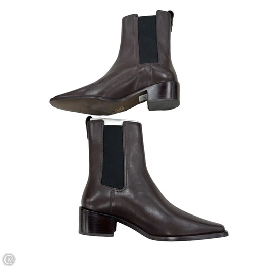 Boots Designer By Tory Burch In Brown, Size: 7