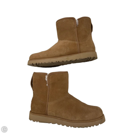 Boots Designer By Ugg In Brown, Size: 7