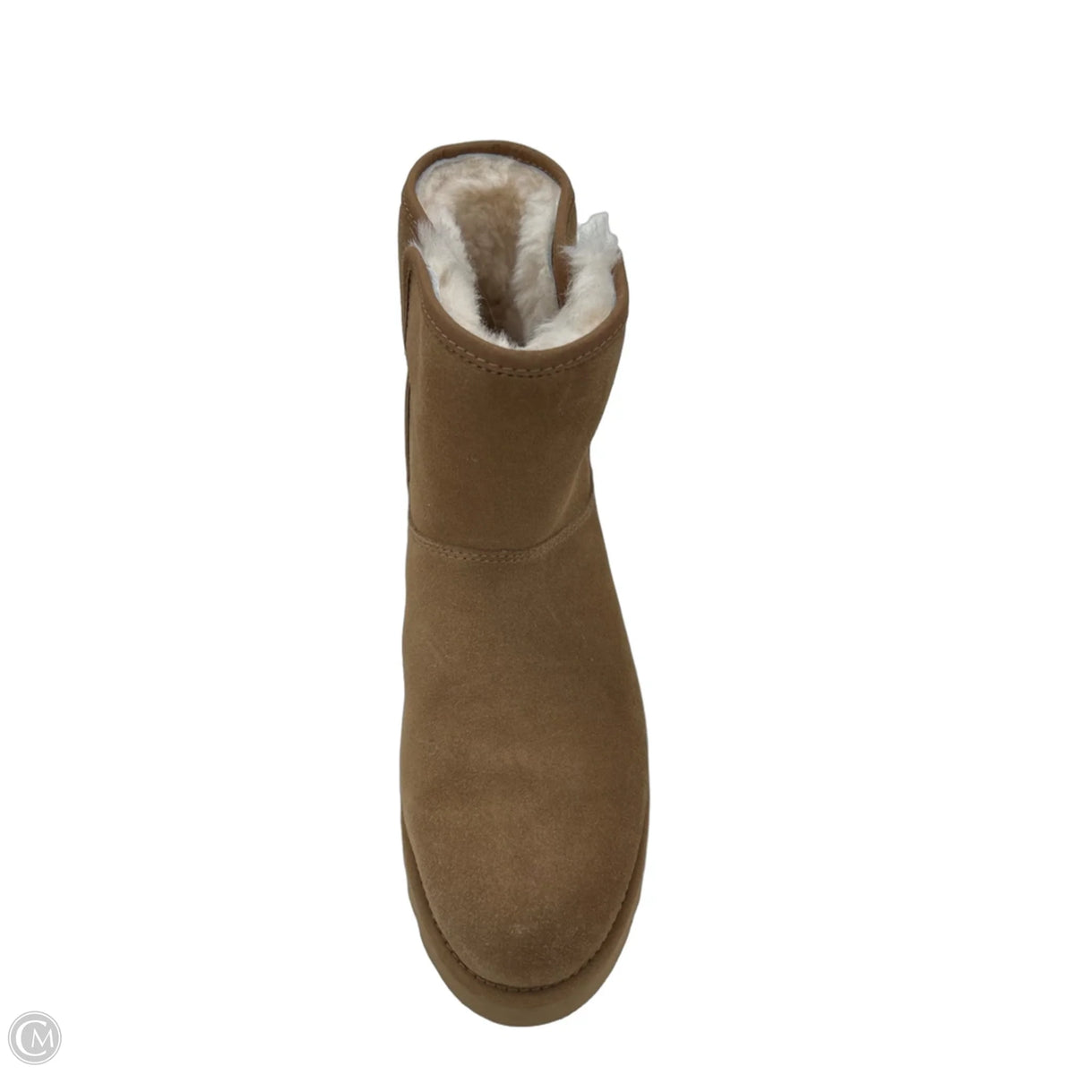 Boots Designer By Ugg In Brown, Size: 7