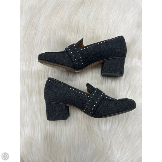 Shoes Heels Block By Franco Sarto In Grey, Size: 5