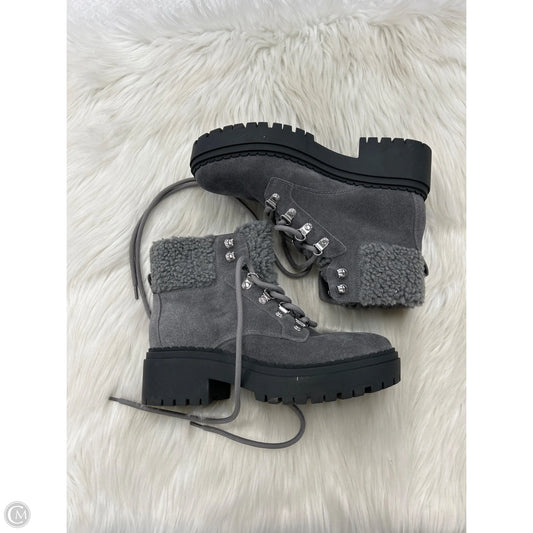 Boots Ankle Flats By Marc Fisher In Grey, Size: 5.5
