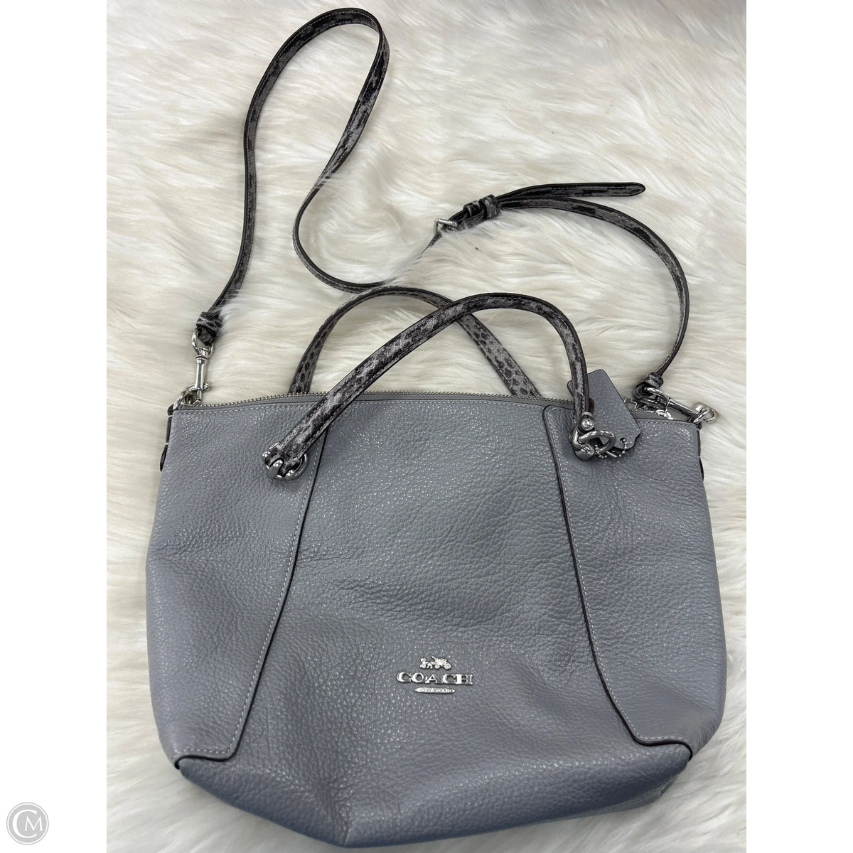 Crossbody Designer By Coach, Size: Medium