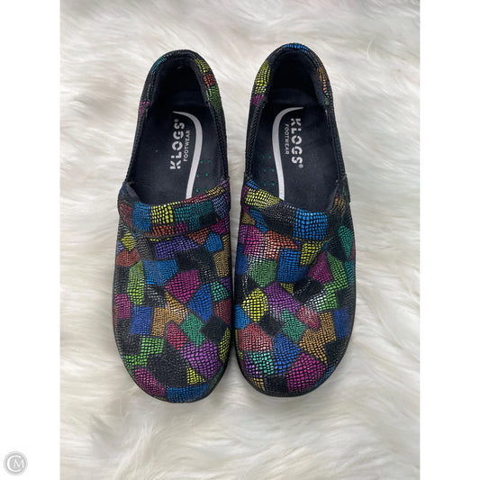 Shoes Flats By Clothes Mentor In Multi-colored, Size: 6