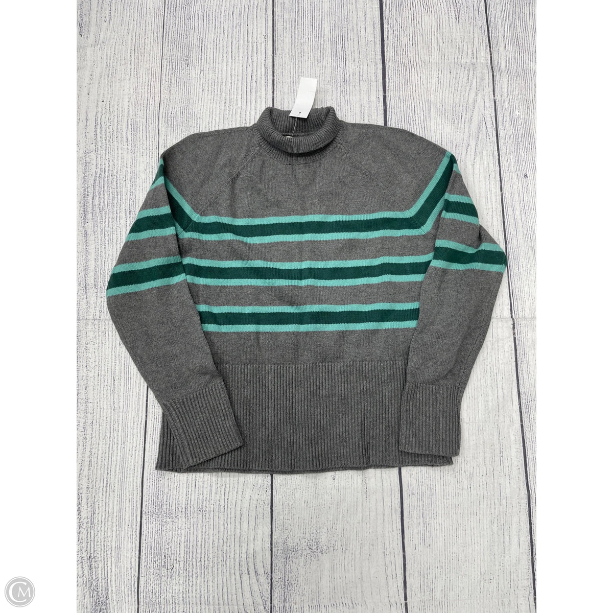 Sweater By Loft In Grey, Size: M