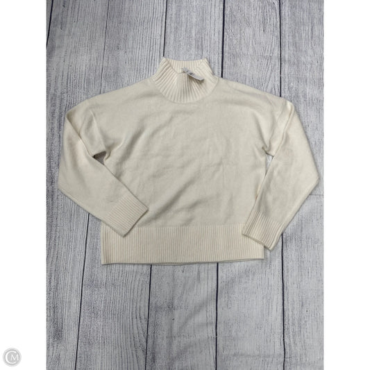 Top Long Sleeve By Loft In White, Size: S