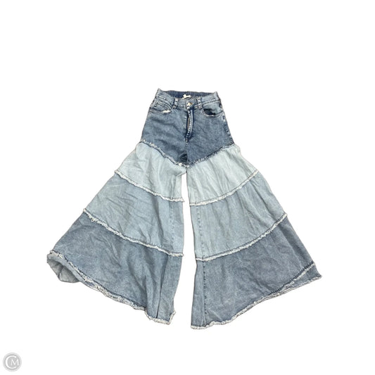 Pants Wide Leg By Blue Velvet In Blue Denim, Size: S