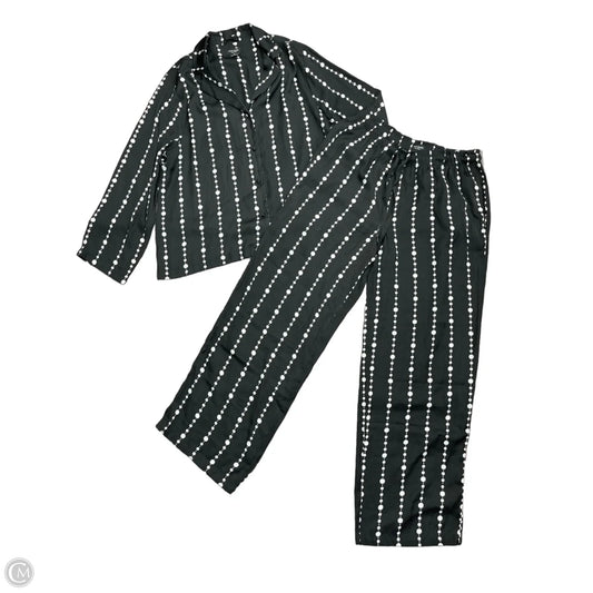 Pajamas Designer By Kate Spade In Black, Size: L