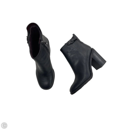 Boots Ankle Heels By Franco Sarto In Black, Size: 8.5