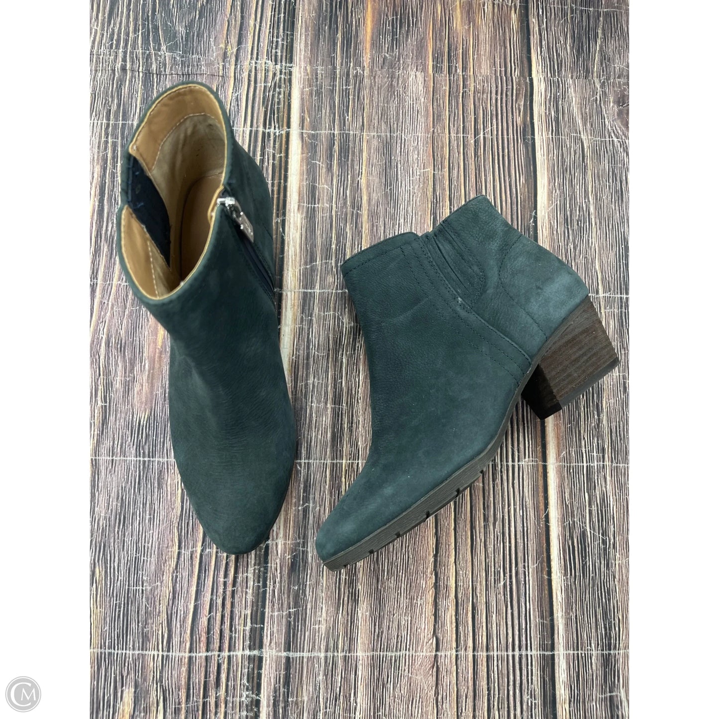 Boots Ankle Flats By Blondo In Black, Size: 8