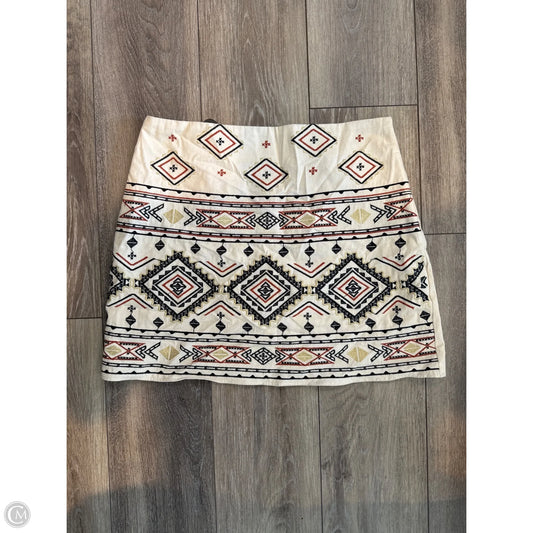 Skirt Mini & Short By Blu Pepper In Tan, Size: L