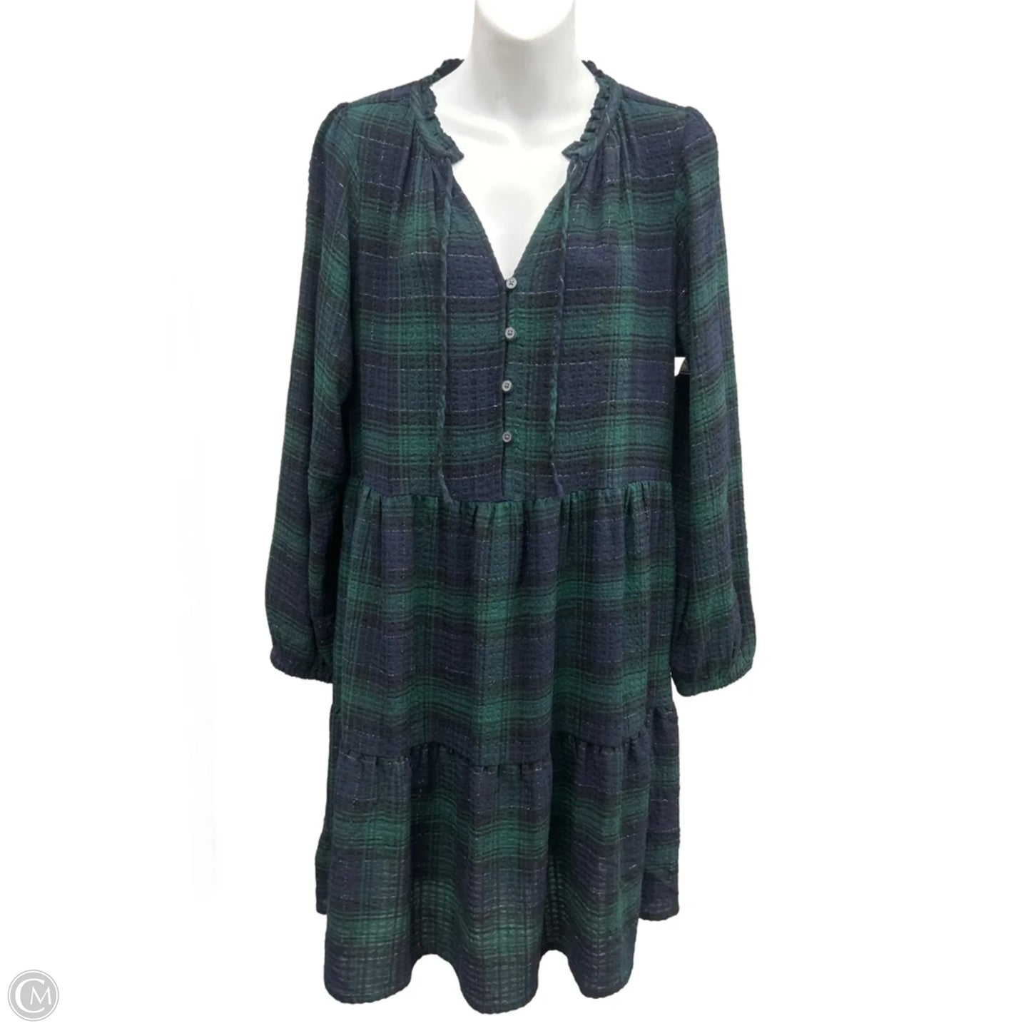 Dress Casual Short By Loft In Green, Size: S