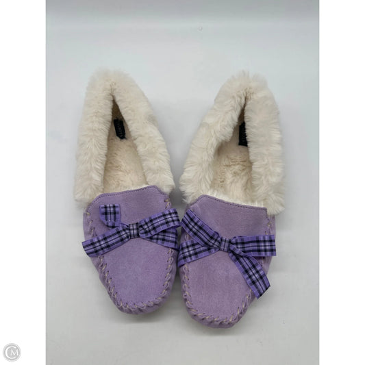 Shoes Flats By Talbots In Purple, Size: 9