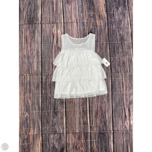 Tank Top By Clothes Mentor In White, Size: Xs