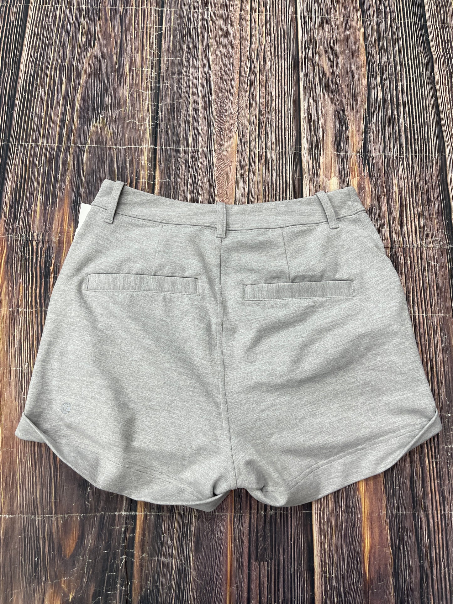 Athletic Shorts By Lululemon In Grey, Size: M