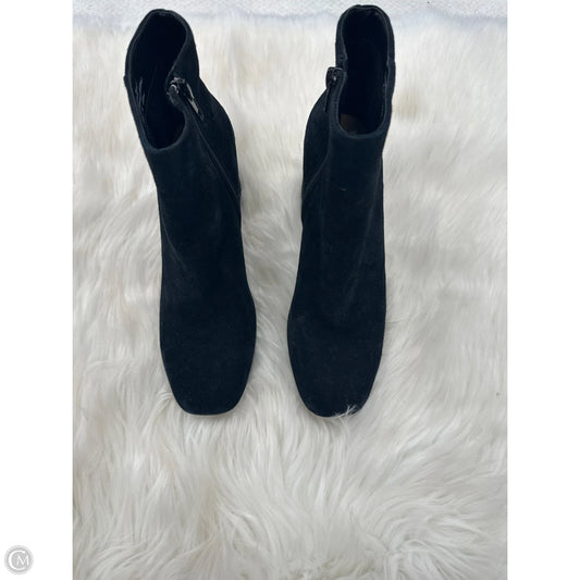 Boots Ankle Heels By Clothes Mentor In Black, Size: 8.5
