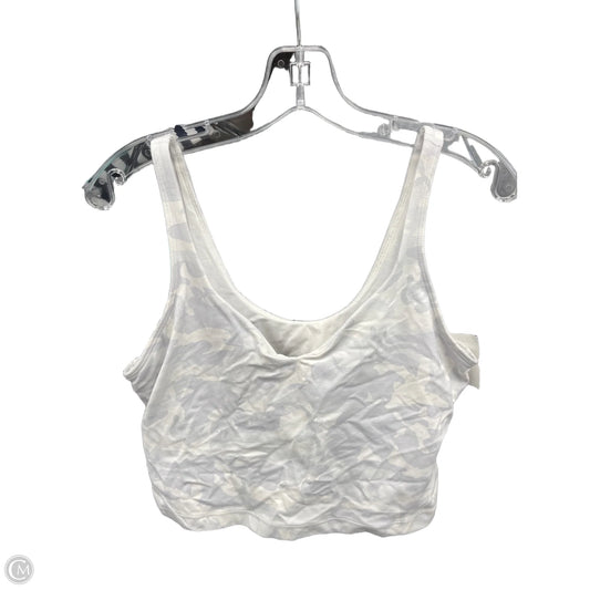 Athletic Tank Top By Lululemon In Grey, Size: 12