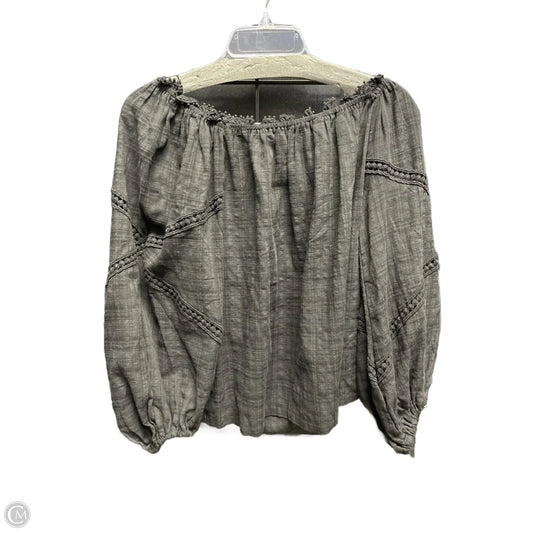 Top Long Sleeve By Max Studio In Black, Size: Xs