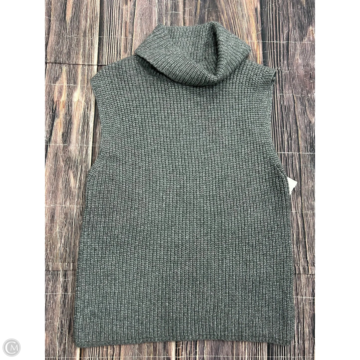 Sweater Short Sleeve By Rachel Zoe In Grey, Size: S