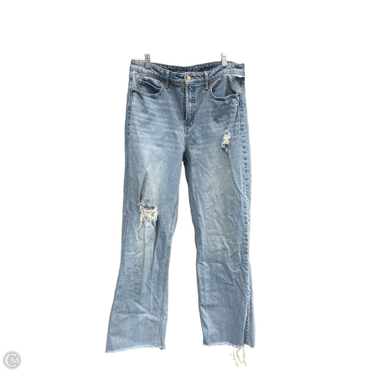 Jeans Wide Leg By Old Navy In Blue Denim, Size: 12l