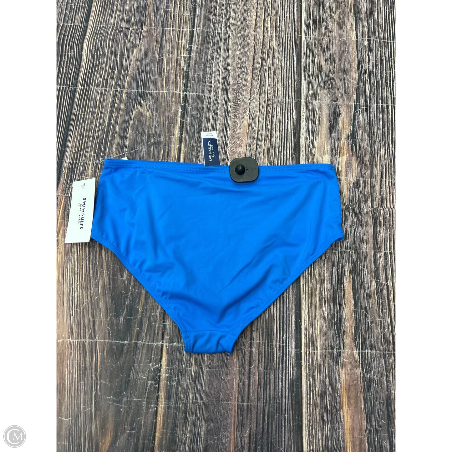 Swimsuit Bottom By Clothes Mentor In Blue, Size: L