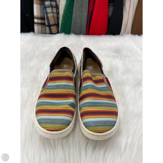 Shoes Flats By Ariat In Multi-colored, Size: 9
