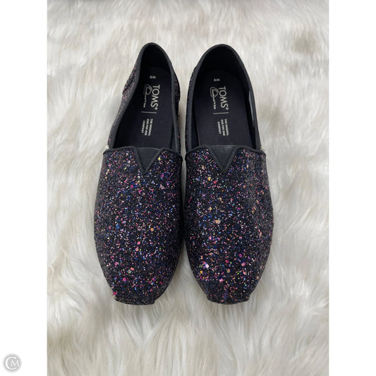 Shoes Flats By Toms In Black, Size: 9