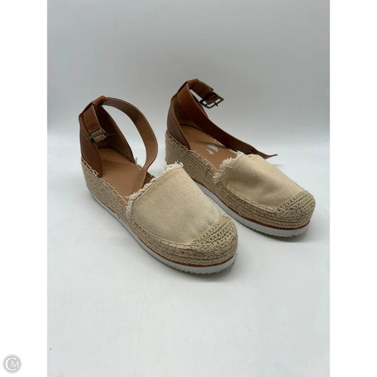 Shoes Heels Platform By Nautica In Tan, Size: 8