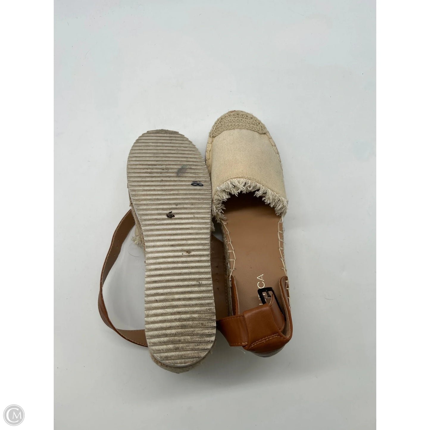 Shoes Heels Platform By Nautica In Tan, Size: 8
