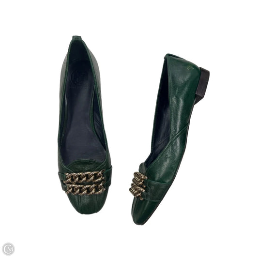Shoes Designer By Tory Burch In Green, Size: 9