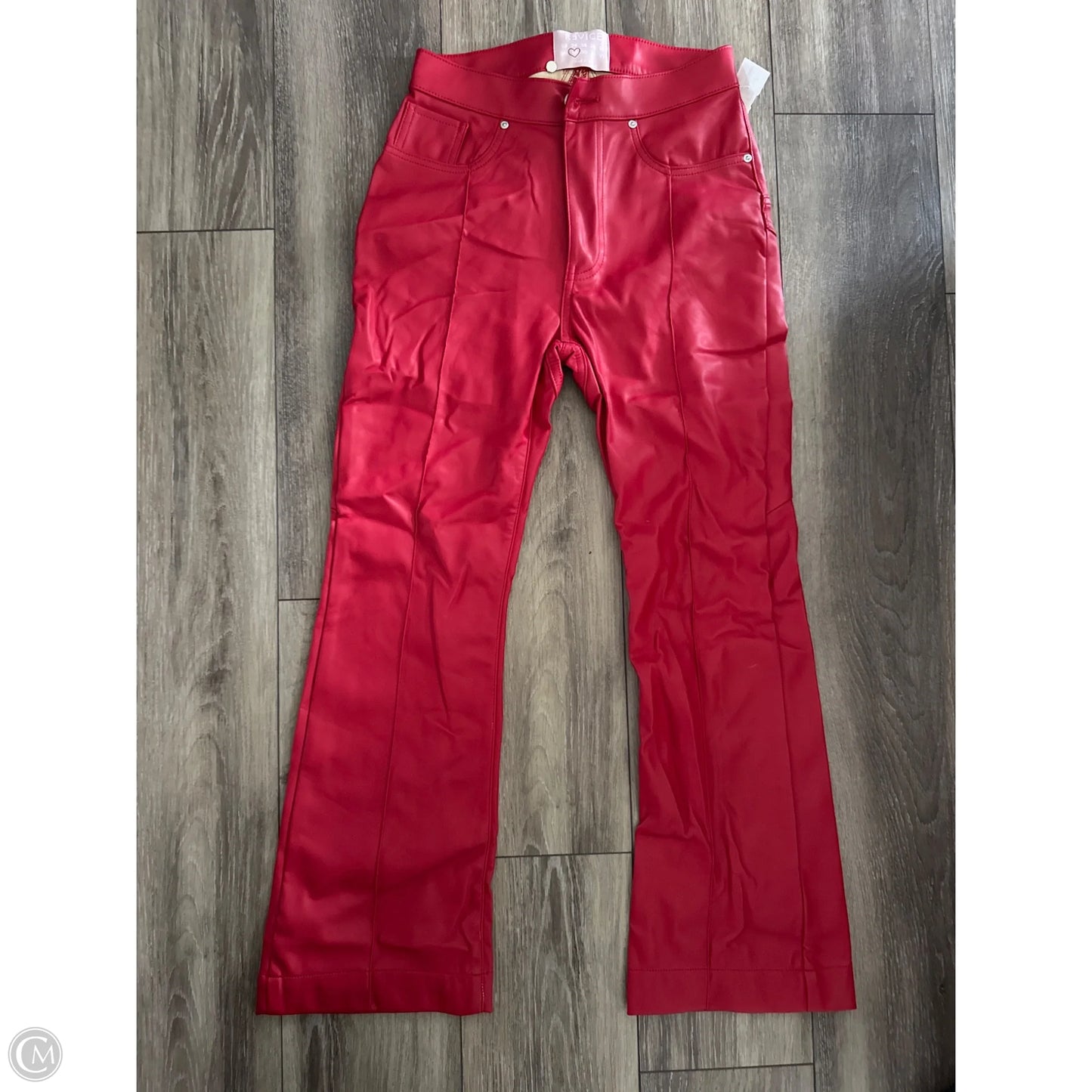 Pants Wide Leg By Clothes Mentor In Red, Size: 8