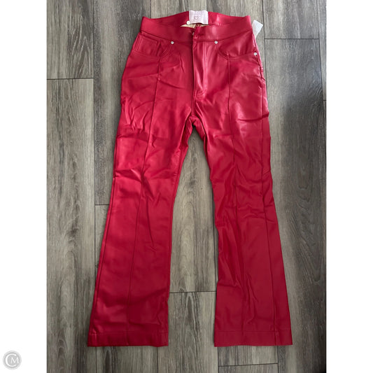 Pants Wide Leg By Clothes Mentor In Red, Size: 8