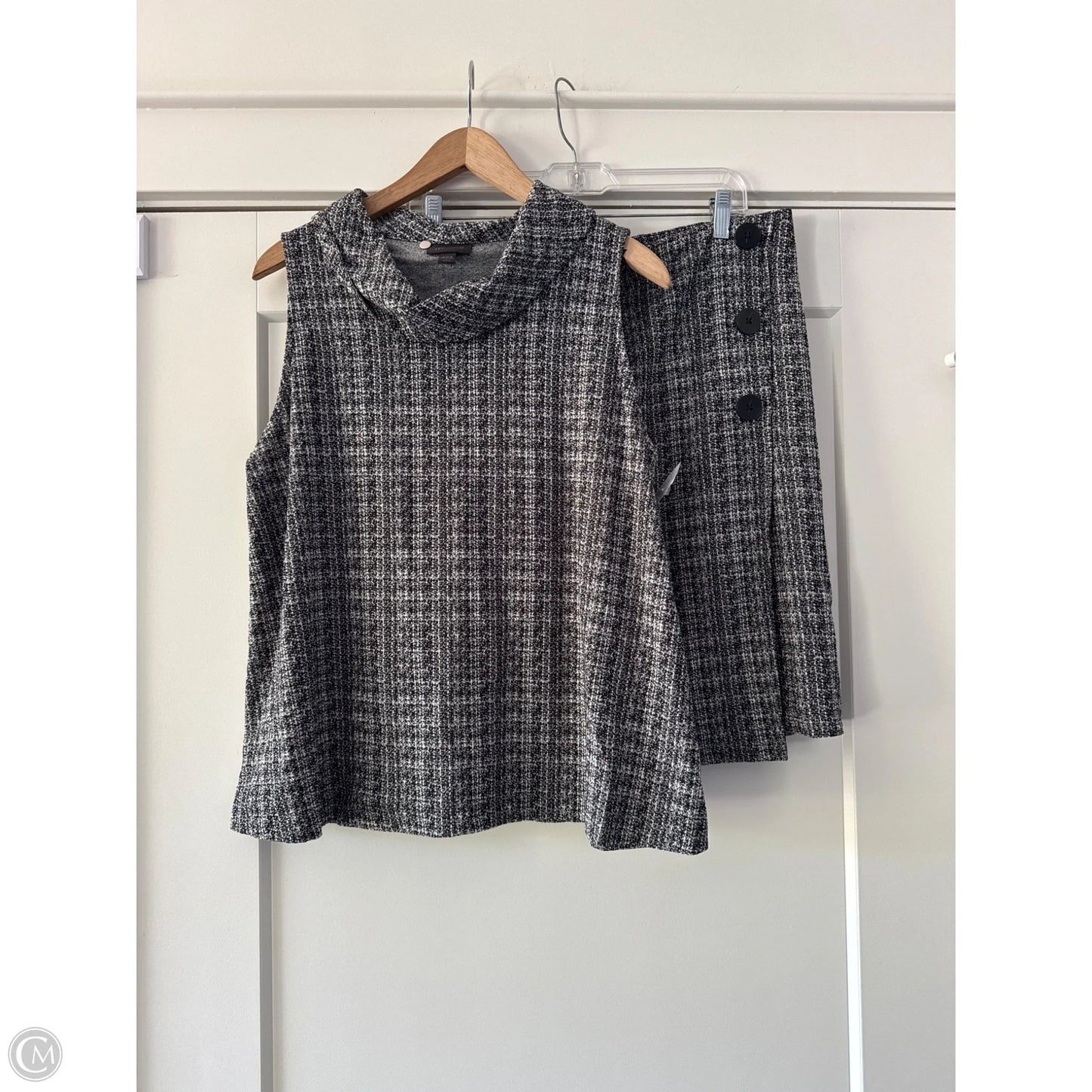 Skirt Midi By J. Jill In Grey, Size: L