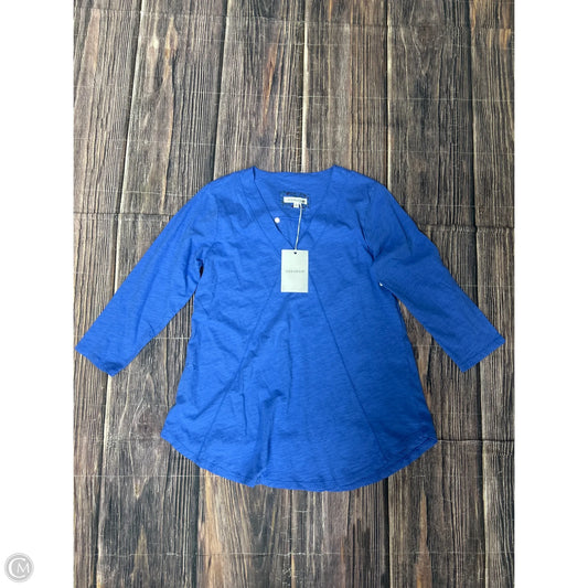 Top 3/4 Sleeve By Clothes Mentor In Blue, Size: M