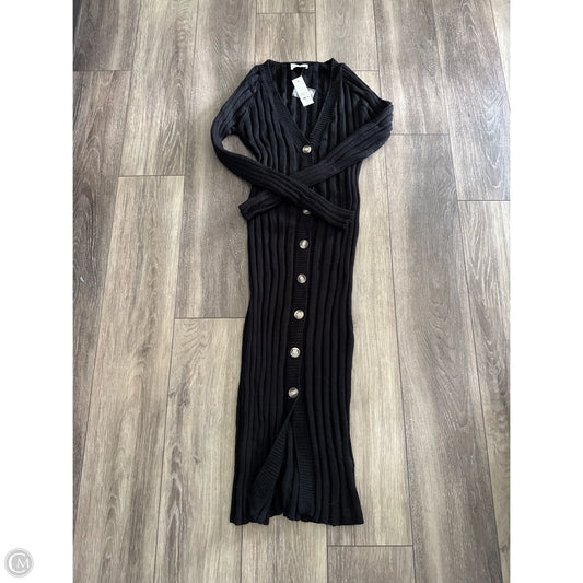 Dress Casual Maxi By Clothes Mentor In Black, Size: L