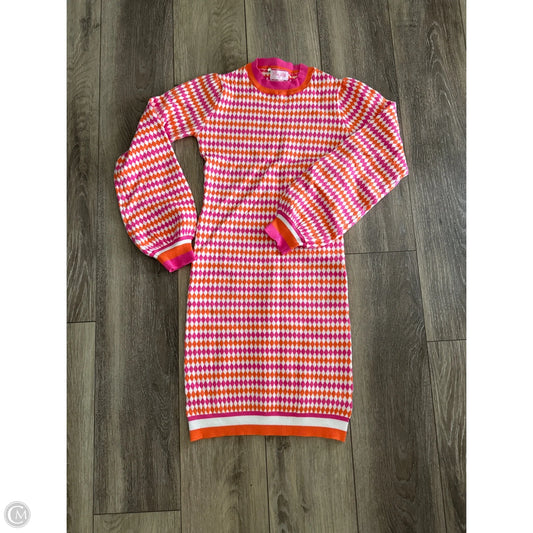 Dress Casual Short By Pink Lily In Pink, Size: M