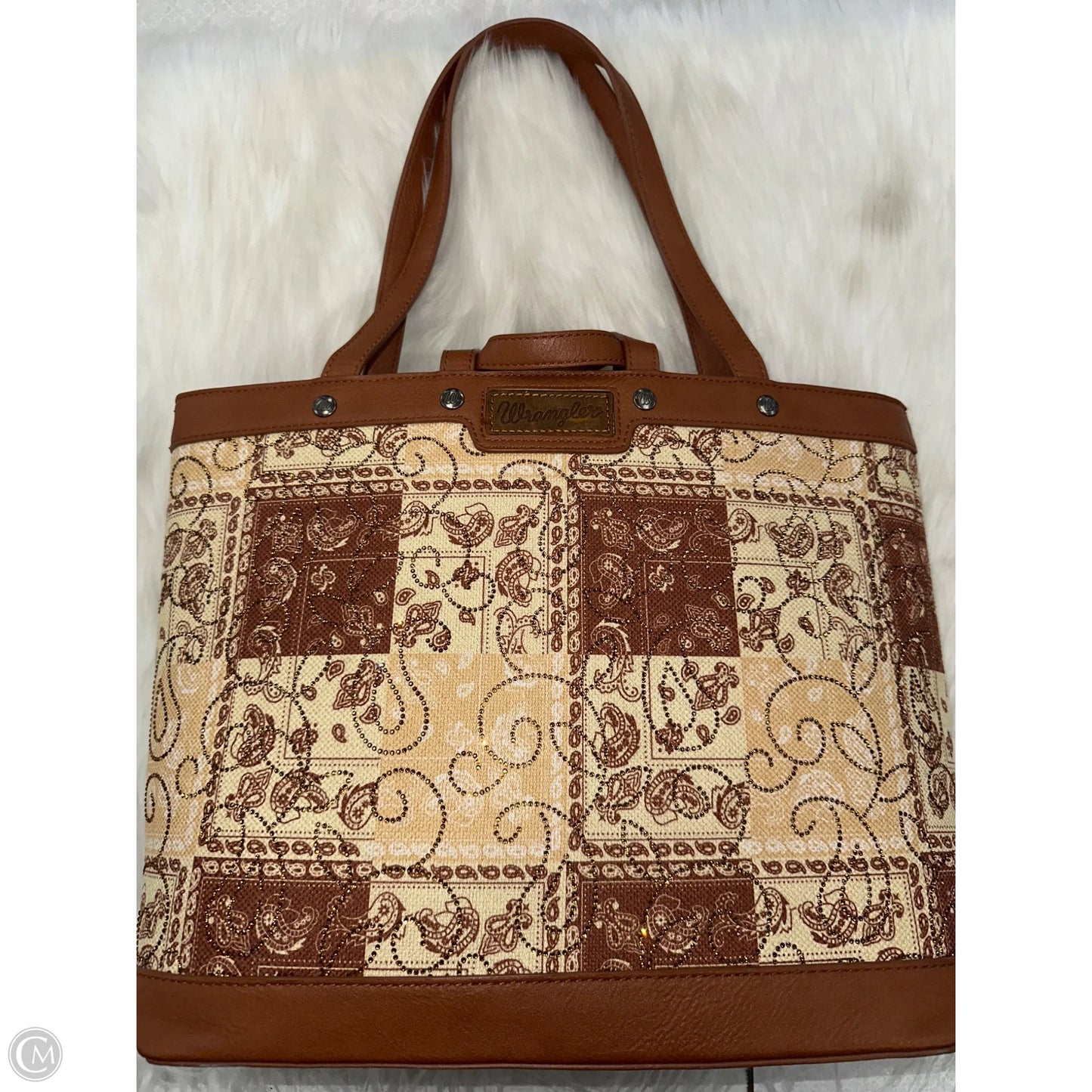 Handbag By Wrangler, Size: Large