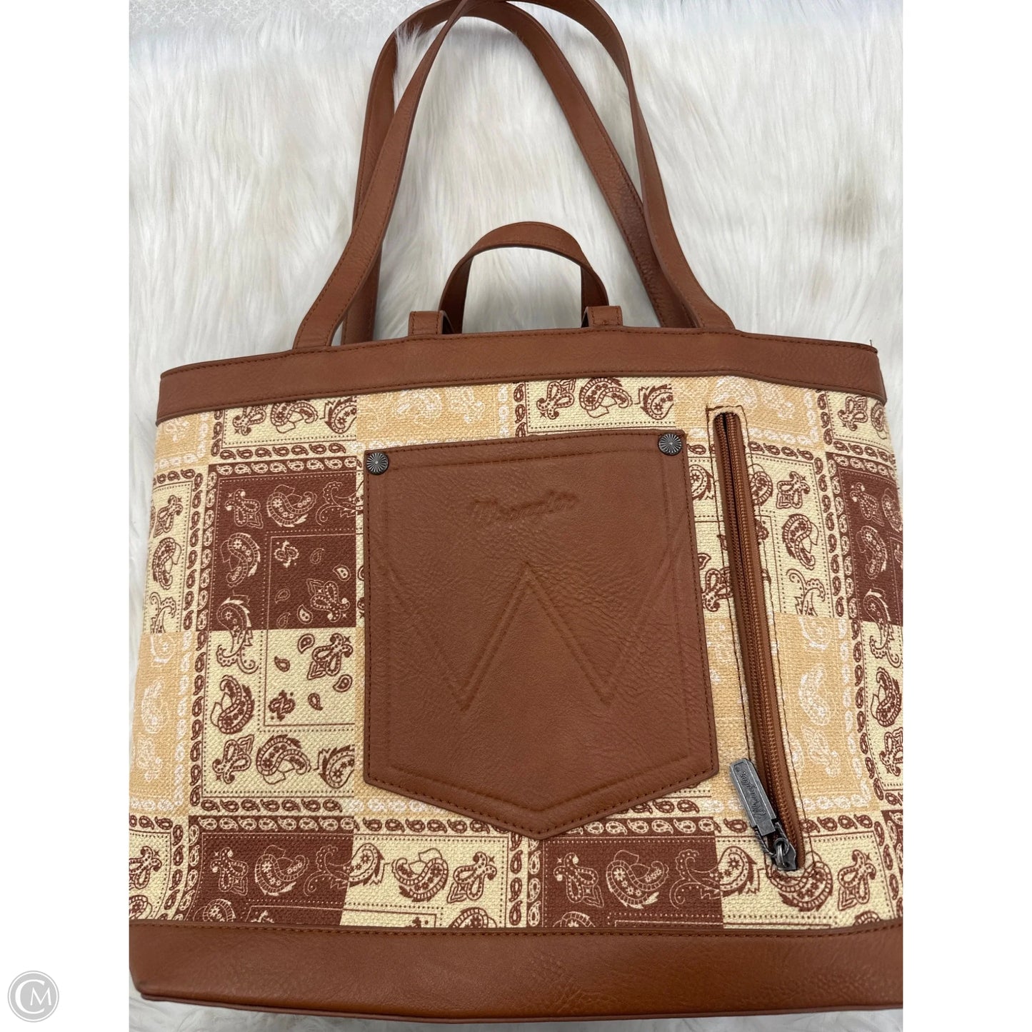 Handbag By Wrangler, Size: Large