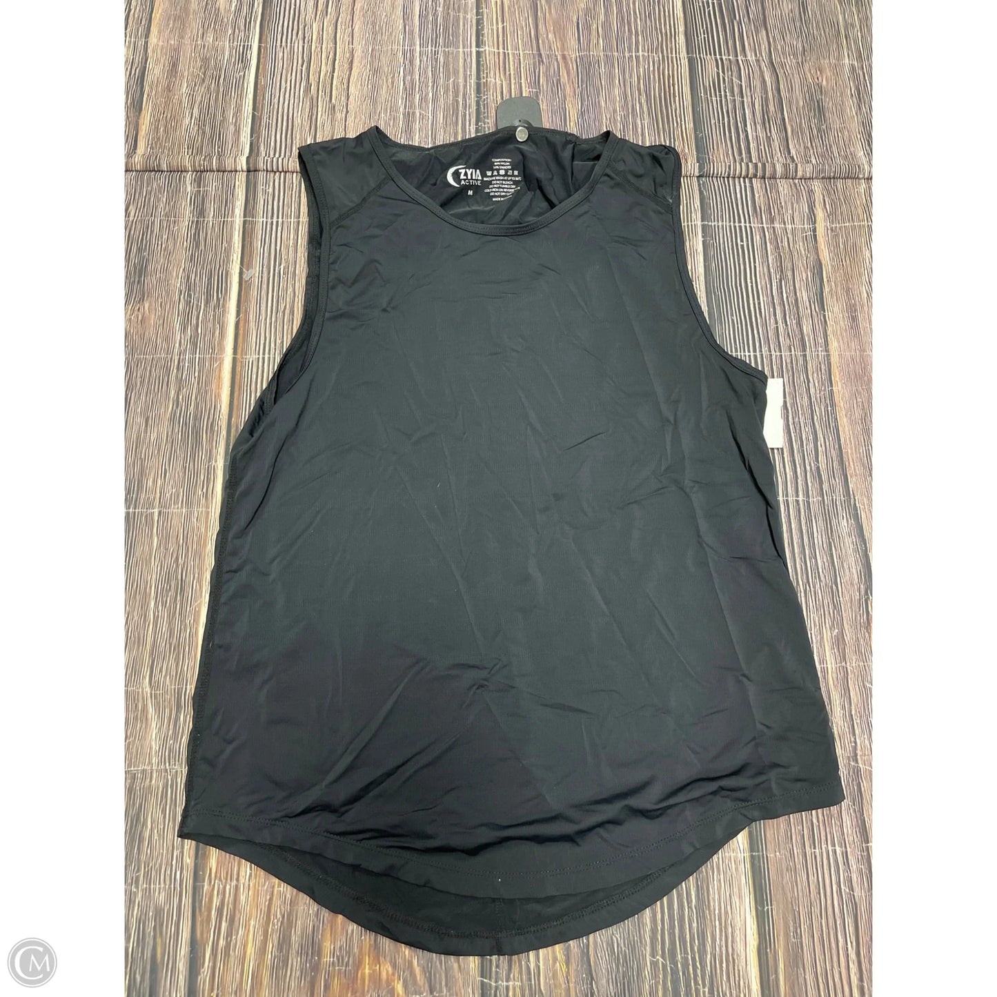 Athletic Tank Top By Zyia In Black, Size: M