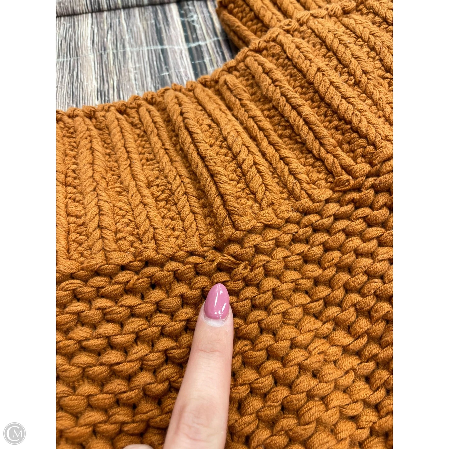 Sweater By Free People In Orange, Size: L