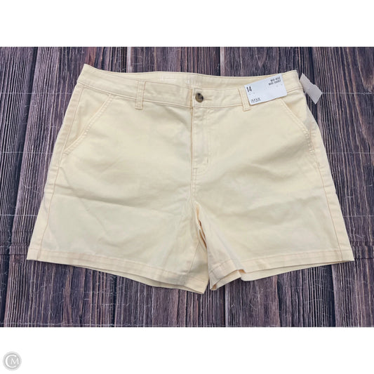 Shorts By Ana In Yellow, Size: 14