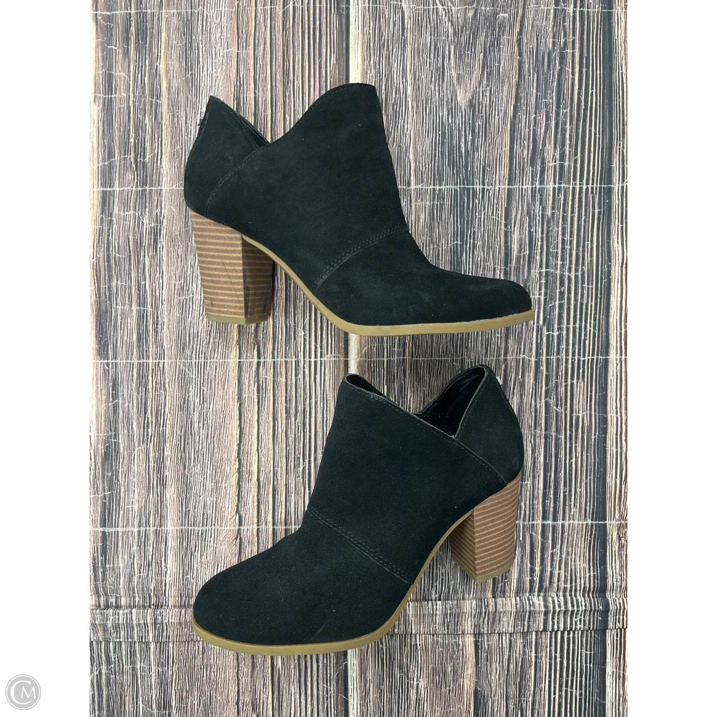 Boots Ankle Heels By Koolaburra By Ugg In Black, Size: 8