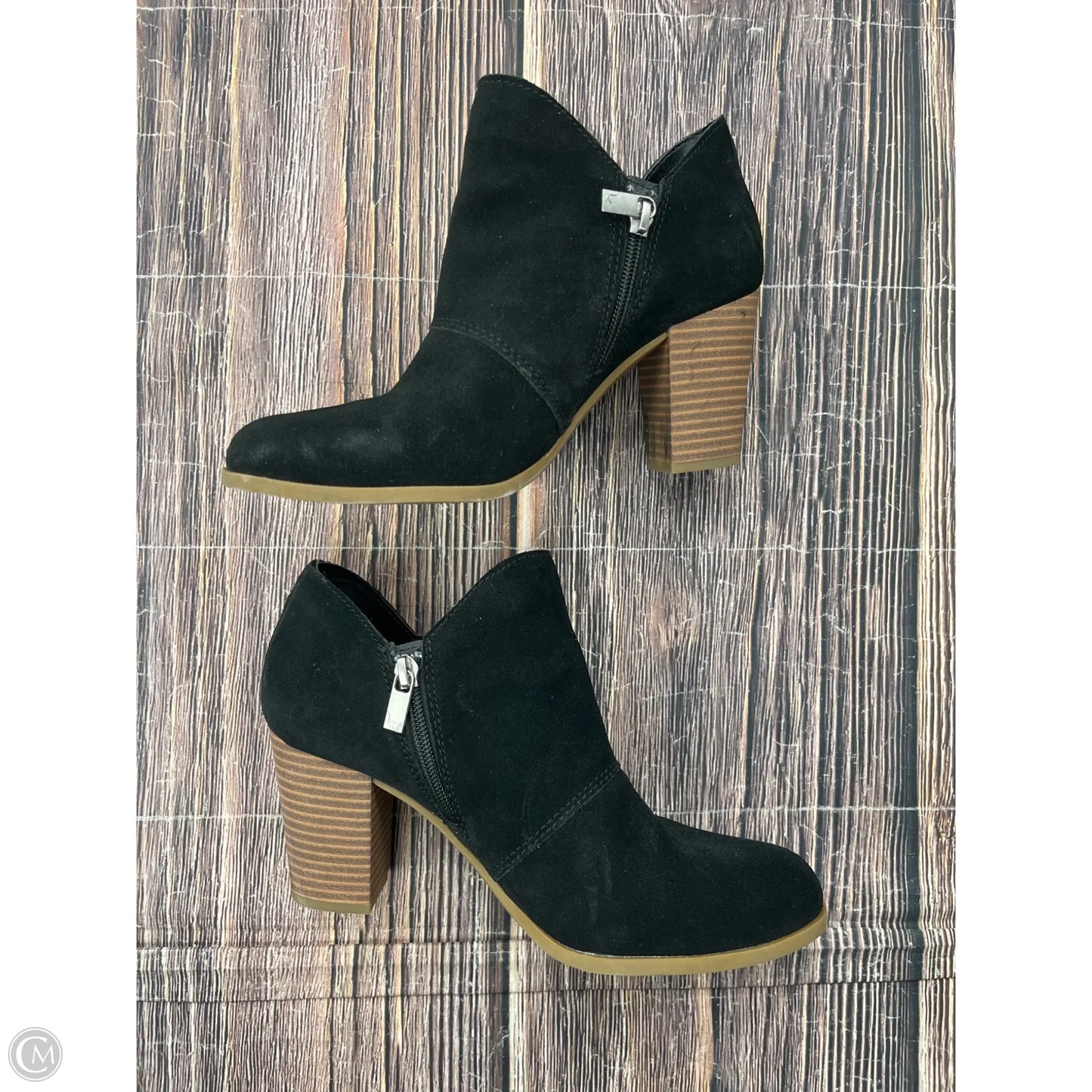 Boots Ankle Heels By Koolaburra By Ugg In Black, Size: 8